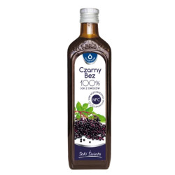 Oleofarm Czarny Bez 100% Sok z owoców czarnego bzu NFC 490 ml