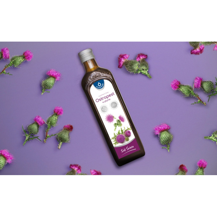 Oleofarm Ostropest w płynie 490 ml – 60 mg sylimaryny