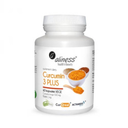 Curcumin 3 PLUS Curcuma longa 500 mg Piperin 1 mg 60 kaps