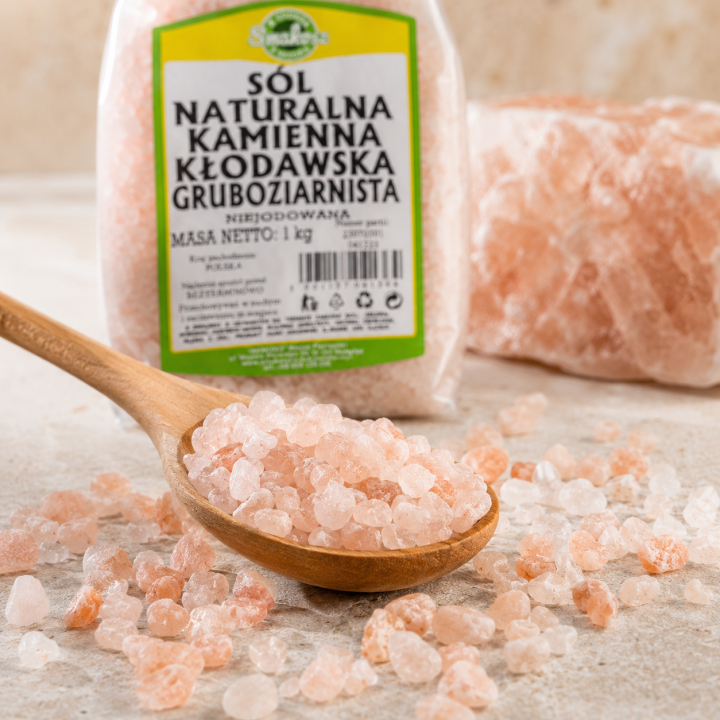 Sól Kłodawska gruboziarnista 1 kg Smakosz | Naturalna