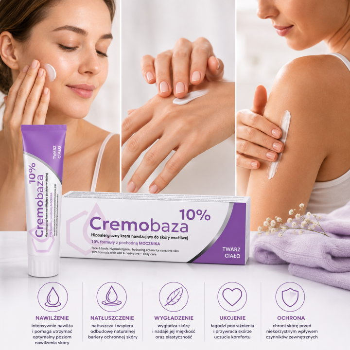 Cremobaza 10% 30 g – krem z pochodną mocznika