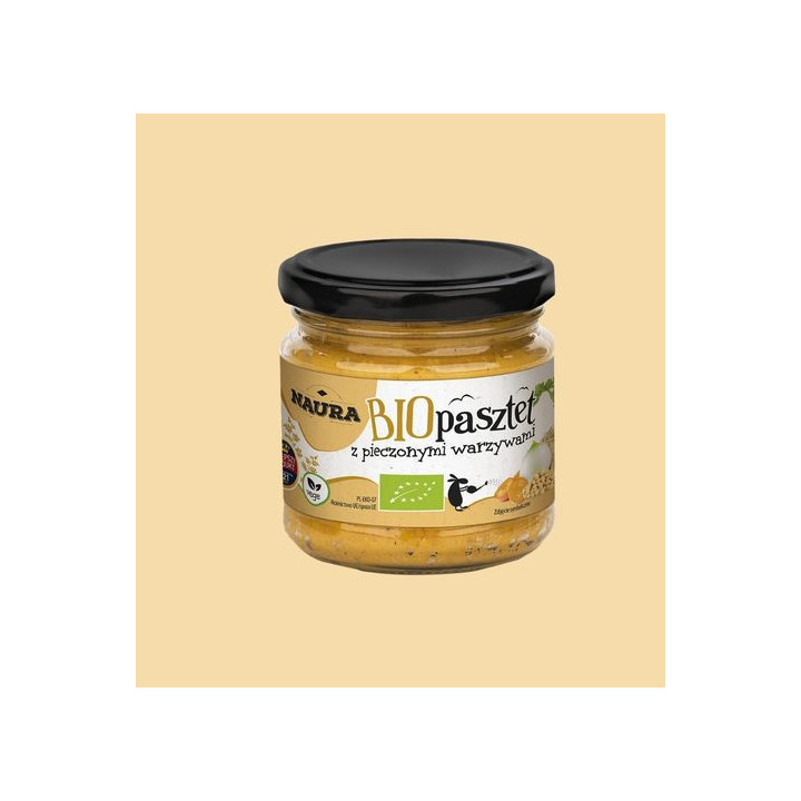 Pasztet z Pieczonymi Warzywami Bio 190 g - Naura