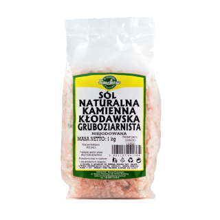 Sól Kłodawska gruboziarnista 1 kg Smakosz | Naturalna