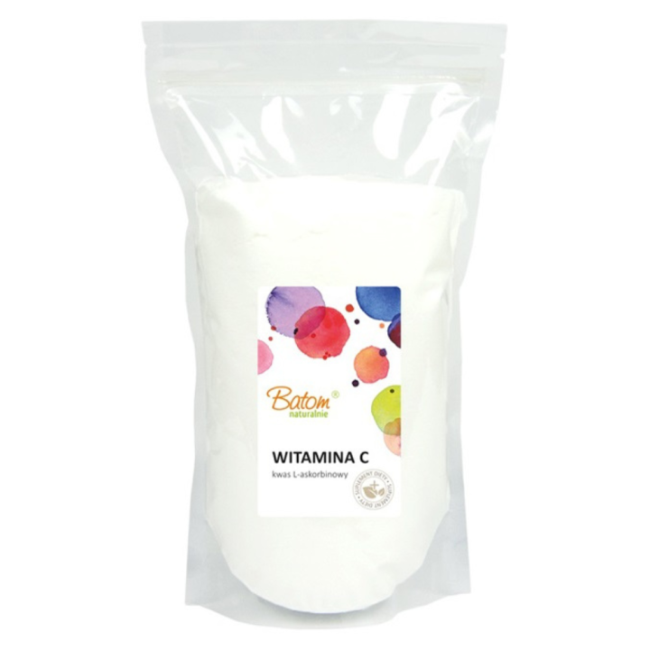 Witamina C (1000 mg) 500 g - BATOM suplement diety