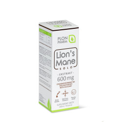 Lion’s Mane Plon Pharm Solo 600 mg 100 ml – ekstrakt z soplówki jeżowatej