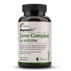 Liver Complex Pharmovit 90 kapsułek – wsparcie wątroby i trawienia