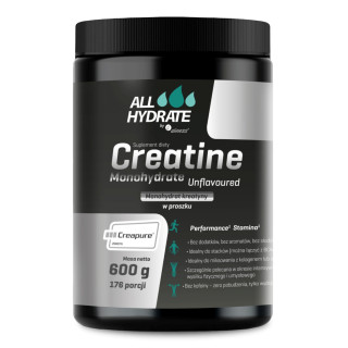 AllHydrate Creatine Creapure® 600 g – 176 porcji