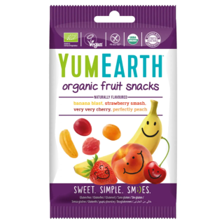 Ekologiczne żelki bez żelatyny Yum Earth 50 g