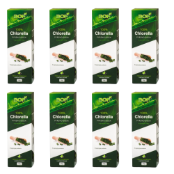 Chlorella Pyrenoidosa BOF 8 × 80 g - zestaw 2560 tabletek z Tajwanu