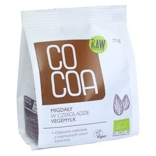 BIO migdały w czekoladzie VEGEMILK CoCoa 70 g