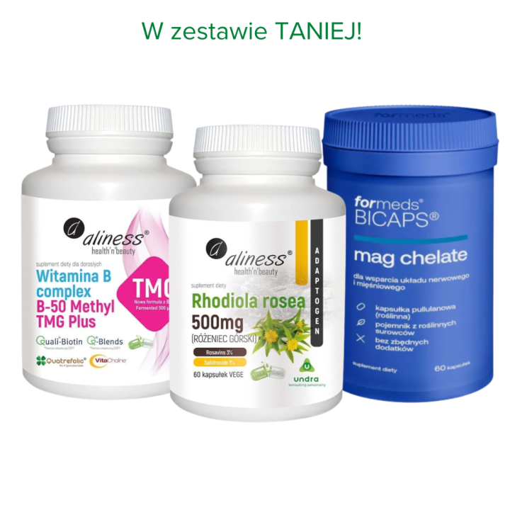 Zestawy suplementów - gotowe zestawy witamin i suplementów
