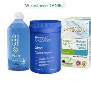 Włosy, skóra i paznokcie - Kolagen, Krzem, Cynk, Biotyna