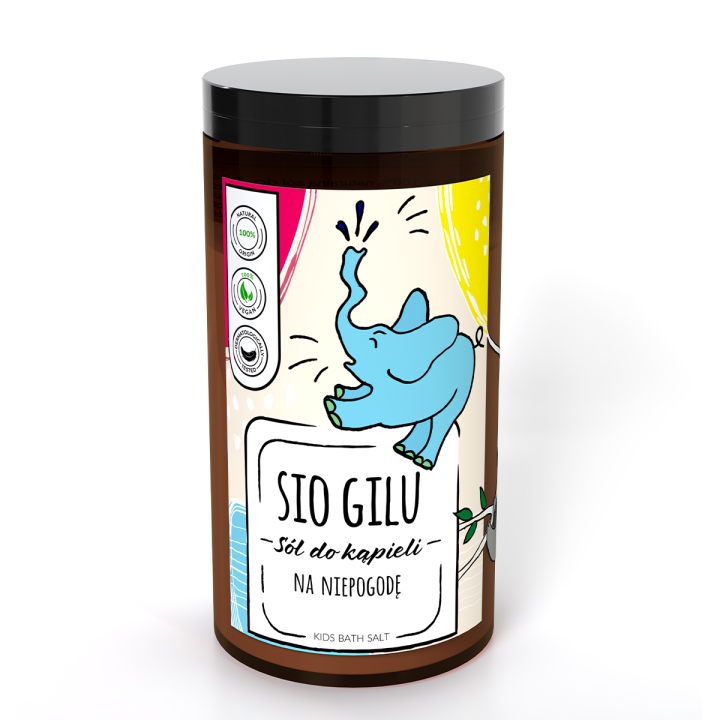 Sio Gilu Sól do Kąpieli dla Dzieci od 1 Roku 560 g