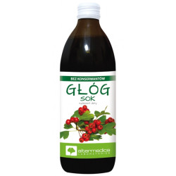 Głóg Sok z Witaminą C 500 ml - suplement diety Alter Medica