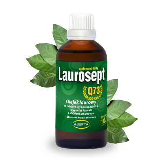 Laurosept Q73 - Olejek Laurowy z Kurkumą