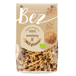 Makaron Owsiany Świderki Bezglutenowy BIO Bartolini 250 g