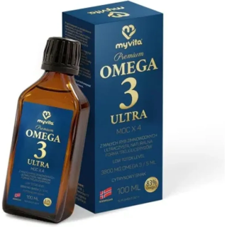 Omega 3 ULTRA MyVita 200 ml - 3800 mg EPA DHA rTG