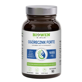 Olej z Ogórecznika Biowen 1040 mg GLA - 90 kapsułek