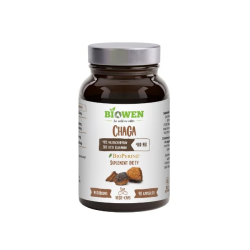 Chaga Biowen 400 mg 40% polisacharydów + 30% beta-glukanów - 90 kapsułek suplement diety