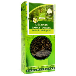 Babka Lancetowata Liść EKO 25 g - Ekologiczne Zioło Dary Natury