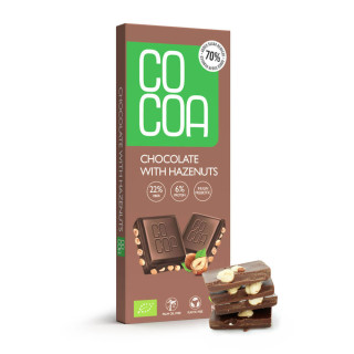 Czekolada z Orzechami Laskowymi BIO COCOA 40 g