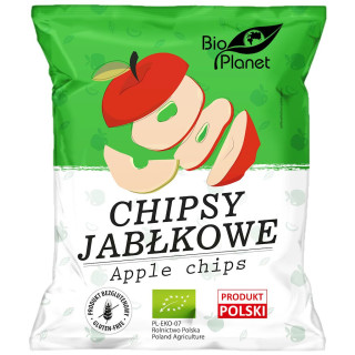 Chipsy Jabłkowe BIO Bezglutenowe Bio Planet 100 g