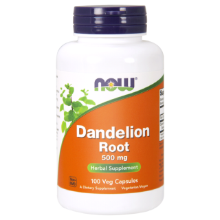 Dandelion - Mniszek lekarski korzeń - ekstrakt 500 mg - 100 kaps suplement diety