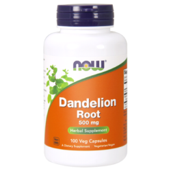 Dandelion - Mniszek lekarski korzeń - ekstrakt 500 mg - 100 kaps suplement diety