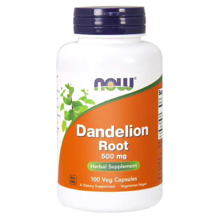 Dandelion - Mniszek lekarski korzeń - ekstrakt 500 mg - 100 kaps suplement diety