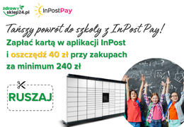 Tańszy powrót do szkoły. 40 zł zniżki przy zakupach przez InPost Pay