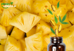 Bromelaina – jak działa i dlaczego warto wybrać kapsułki zamiast ananasa?